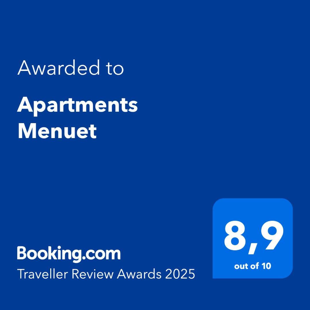 Apartments Menuet Budva Bagian luar foto